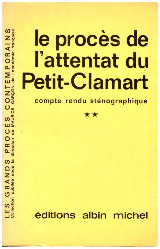 PROCÈS DIT DU PETIT-CLAMART
