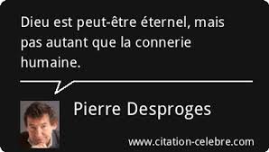 DESPROGES NOUS MANQUE