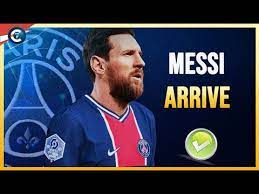 MESSI ARRIVE