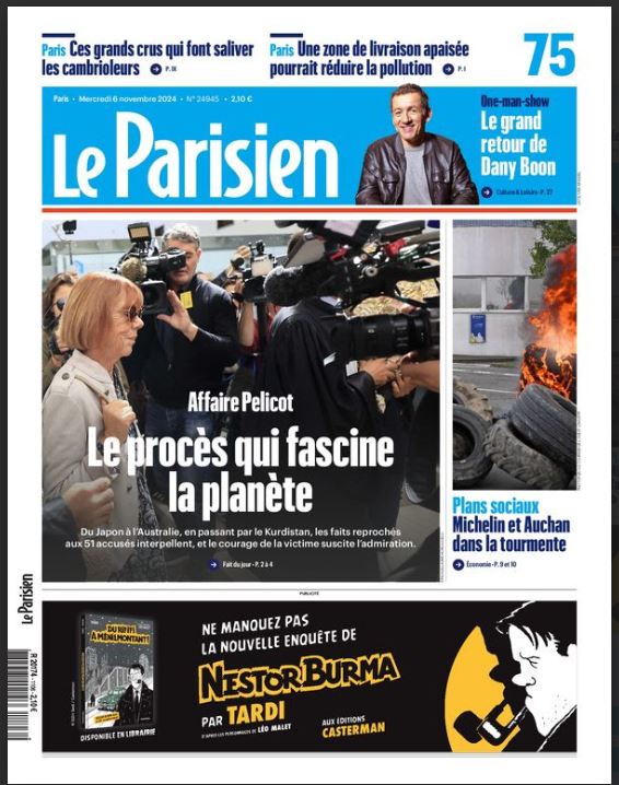 LE PARISIEN SE FOUT DU MONDE